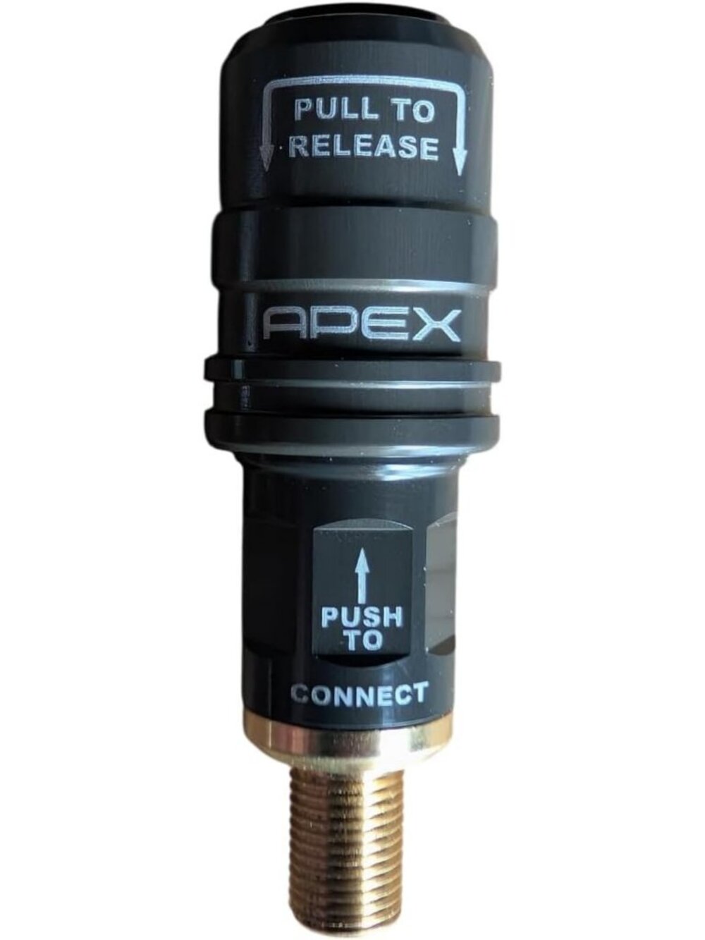 High Flow Push On Air Chuck for Milwaukee M12 M18 Inflator - Inflate Faster!